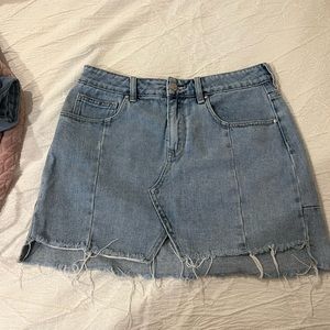 Jean skirt
